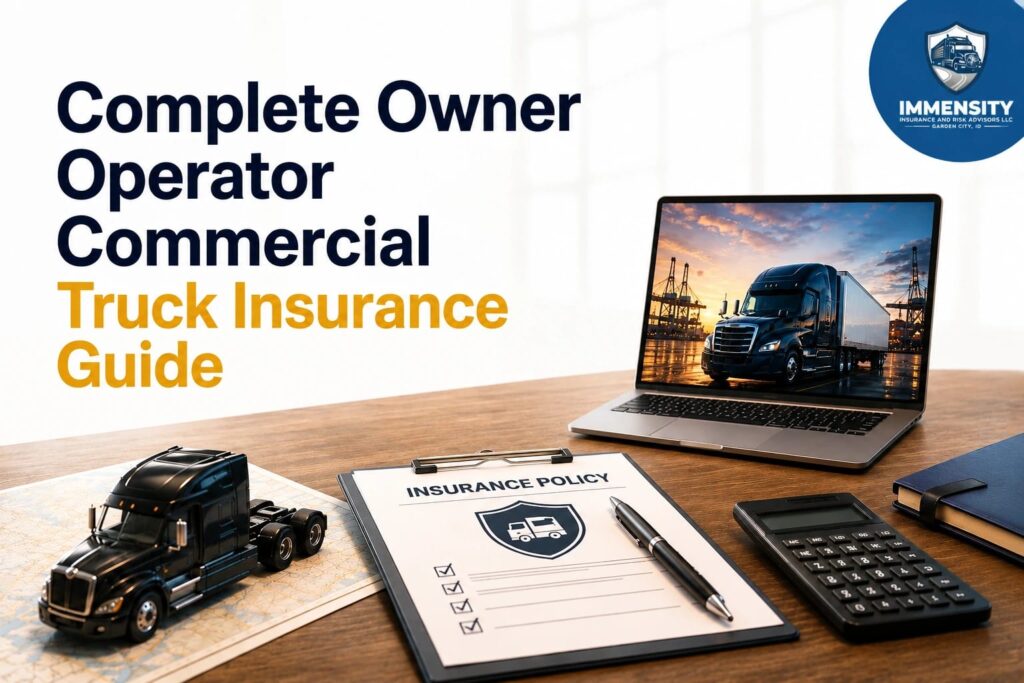 Owner Operator Commercial Truck Insurance