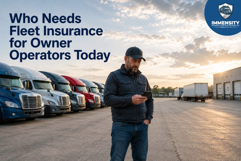 fleet insurance for owner operators