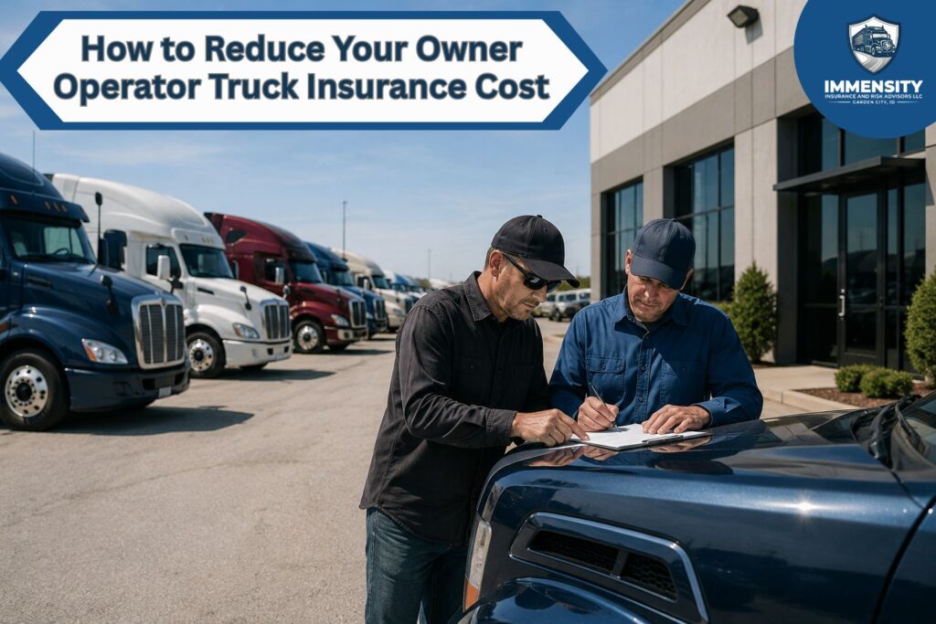 owner operator truck insurance cost
