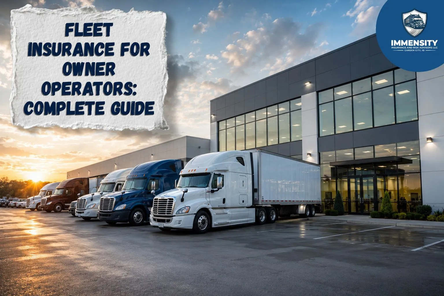 Fleet Insurance for Owner Operators